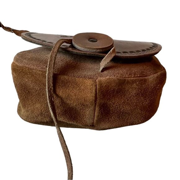 Vintage Hand Tooled OWL Mini Leather Bag - Picture 11 of 15